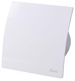 Awenta Kleinraumventilator Wandventilator System Silent Escudo Weiß 100 T mit Nachlauf