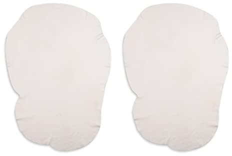ZXUPOI 2 Pcs Peau de Chamois, Naturel Séchage de Voiture Magique Premium, Non Pelucheux, sans Rayures (40x50cm)