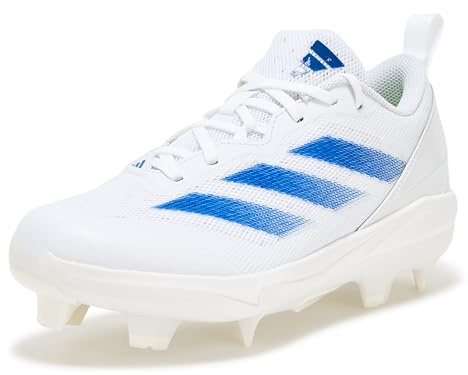 adidas Adizero Instinct TPU Softball, Scarpe da Ginnastica Donna, Bianco Team Blu Royal Bianco, 39 1/3 EU