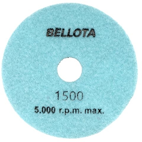 Bellota DFDIAM1500 - Disco Flexible Diamantado para Pulido, Grano 1500