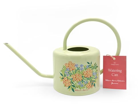 Watering Can – William Morris Jasmine Design, Green