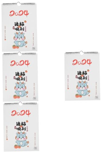 VILLCASE 4stücke Wandkalender Für Zuhause Und Büro Monatsplaner Mit Notizfunktion Praktischer Countdown-kalender Platzsparend Und Vielseitig Organisation Von Terminen Und Veranstaltungen