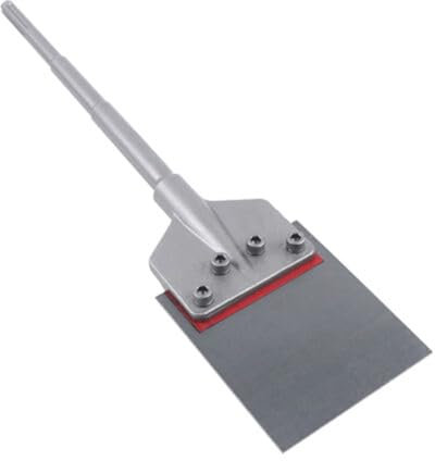 SDS-Max - Raschietto per pavimenti, 245 × 60 mm, punte per scalpello per martello SDS Max, scalpello per la rimozione delle piastrelle