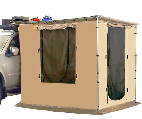 Toldos para Coches, Carpa para Portaequipajes de Avance Furgoneta, Toldo Camper Furgoneta Lateral, Toldo Coche Resistente a la Intemperie, Toldo Furgoneta Camper Lateral, con Bolsa de Almacenamiento(B