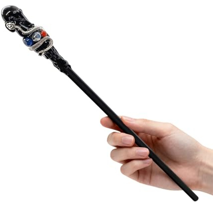 Knana Crystal Magic Wand Witches Wand for Wizard Cosplay Party Accessories