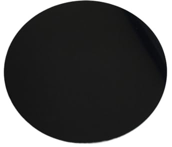 Optiskt svart glasfilterlins HWB760 760nm infraröd hög transmittans synligt ljusavstängning 1 st.(Diameter 25 * 2.0mm)