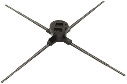 Ventilatore olografico 3D, Ventola Olografica 3D Proiettore WiFi LED Con Risoluzione 2000x928 For Display Pubblicitario