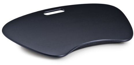 Zeller 13000 Laptop-Schoßtablett, MDF, 59 x 40 x 6 cm, schwarz