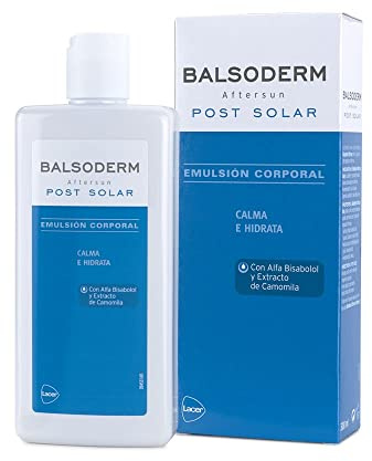 BALSODERM POST-SOLAR - Crema Post-Solar 300ml Reestablece el Equilibrio de la Piel, Hidrata y Repara Profundamente, Efecto Calmante y Balsámico, Acción Refescante y antirradicales libres.