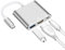 Adaptador USB C 3.0 a HDMI, 4K, 3 en 1, multipuerto, Compatible con MacBook y más portátiles