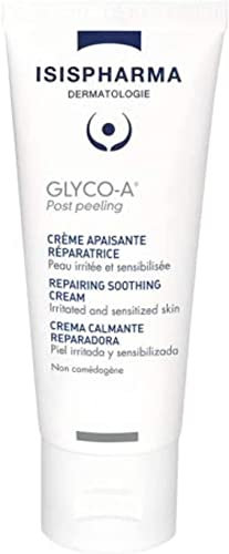 ISISPHARMA GLYCO-A POST PEELING - Facial Moisturizer Soothing Repair Cream - Moisturises and Repairs Skin Barrier - with Shea Butter, Restructuring Agents and Cottonseed Oil - Made in France