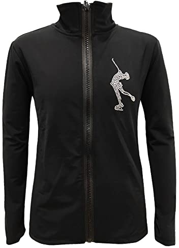 LIUHUO Eiskunstlaufjacke Kinder Erwachsene Skating Gymnastik Kleidung Diamant Ski Mädchen