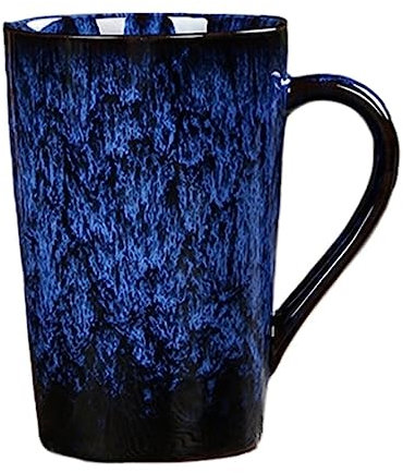 Tazzine Caffè Tazza da Caffè Tazza di Tè Tazze Tazza In Ceramica Smaltata Personalizzata Da 400 Ml Tazza Per Bere Da Ufficio Di Grande Capacità Tazza Per La Colazione Del Latte Per La Casa Tazzine di