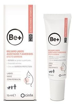 Be+ Med Balsamo Labios Agrietados 15Ml