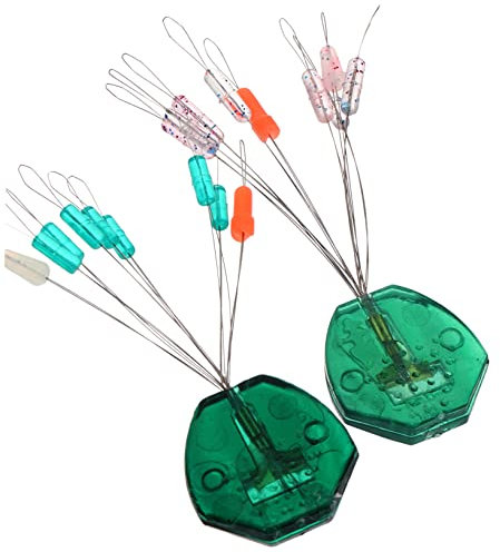 Kisangel 20pcs Fishing Supplies Bobber Stops Bobbers for Fishing Silicone Stream River Lake Compatible