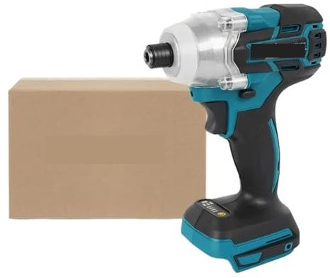 MZZYG Chiave a percussione Trapano Avvitatore Ricaricabile Senza Spazzole for Avvitatore Elettrico A Batteria da 20 V for Batteria al Litio da 18 V