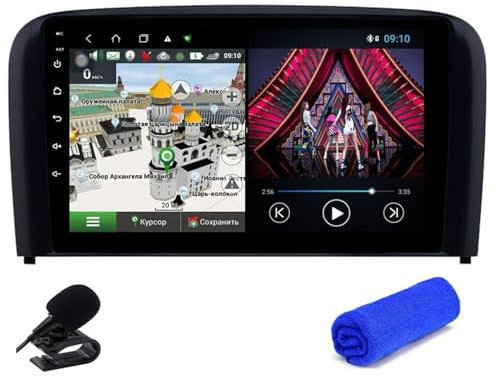 JINFOLI 4G DSP Android 10 S80 Unità principale GPS Audio Stereo Autoradio Multimedia Lettore video Navigazione WIFI Autoradio 2 Din DVD Impianto audio stereo per auto(T8 8Core 4G 32G)