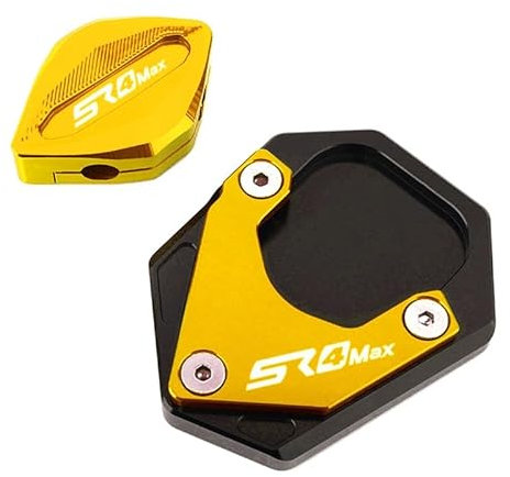 Seitenständer Pad Für VOGE SR4MAX 350 SR4 MAX SR 4 MAX Sr4 Max Motorrad Ständer Fuß Seite Stehen Vergrößern Verlängerung Pad Unterstützung Platte Teile