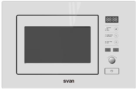 Svan SVMW820EIB Microondas Eléctrico de Integración Blanco