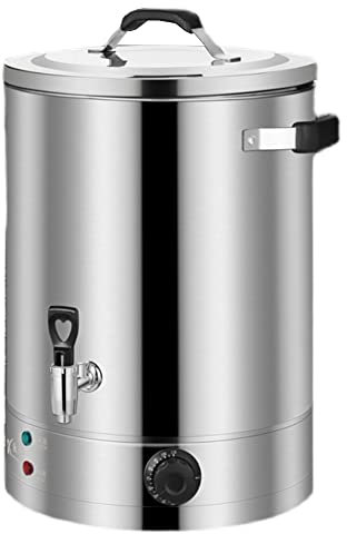 MNSSRN Urne De Thé Électrique Commerciale, Distributeur De Boissons Isolantes De Grande Capacité, pour Les Bureaux, Les Fêtes Et Les Buffets, Thermostat De Bouilloire,60L