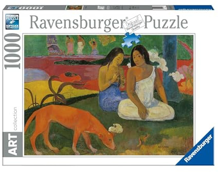 Ravensburger Puzzle 1000 Teile Kunstsammlung, Gauguin: Arearea - Puzzles Erwachsene ab 14 Jahren, 70 x 50 cm, Puzzles für Erwachsene Kunst, Geschenkideen | Puzzle 1000 Teile, Format 70 x 50 cm, für Erwachsene, ideal als originelles Geschenk und für den Genuss der Montage.