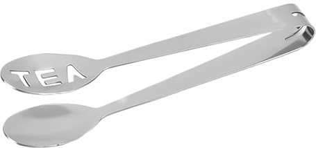 Spremitè per bustine di tè - Pinza per bustine di tè, pinza per spremi bustine di tè Cucchiaio per filtro da tè in acciaio inossidabile, morsetto adatto per afferrare fette di limone, zucchero, cubett