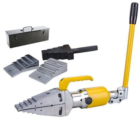COYEUX Integral Portable Hydraulic Flange Spreader, Hydraulic Flange Expander Extension Pliers, Maximum Spread 81 Mm, Fast Oil Return Guide, for Maintenance, Inspection, Testing and Valve Replacement