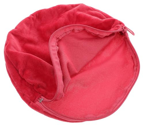 PENIKOKO Copriborsa Termico in Flanella Rotonda Grande Fodera Protettiva per Borsa Dell’Acqua Calda Copertura Isolante Morbida per Termoforo Elettrico Protezione Mani per Uso Domestico