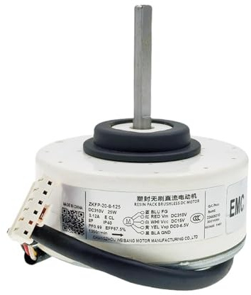 for Air Conditioner Indoor Unit DC Fan electronic starter ZKFP-20-8-125 DC310V 25W 1350r/min Conditioning Parts