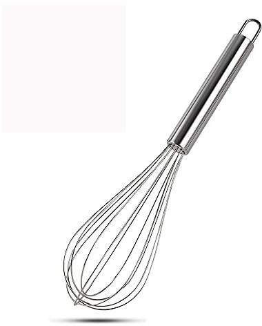 Stainless Steel Whisk Balloon Whisk Whisk Set Egg Beater for for Blending Whisking Beating Stirring Cooking Baking Beating & Stirring - 10 Inch