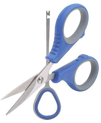 01 Tijera De Pesca Multifunción, Tijeras De Línea De Pesca De Acero Inoxidable Portátiles 3 En 1 para Pescador para Cortar Línea De Pesca para Aparejos De Pesca para Amantes De La Pesca