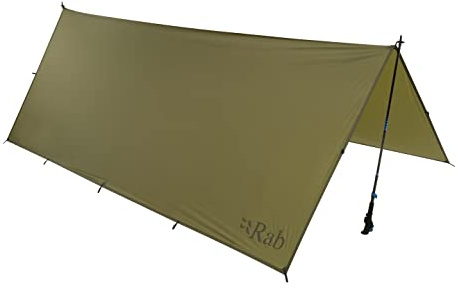 Rab Siltarp Schutzplane für 2 Personen, wasserdicht, leicht, für Camping und Rucksackreisen