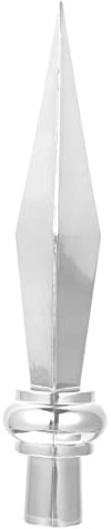 Abaodam Weatherproof Aluminum Alloy Flag Topper Head Replacement Lightweight for Standard Flag Poles Solid and Sturdy Construction