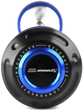Modeer Pour B.M.W M1000R M 1000R 2023~Aujourd'hui Moto Essieu Avant Fourche Roue Protection Antichute Crash Pad m 1000 r Accessoires (M1000R-Bleu)