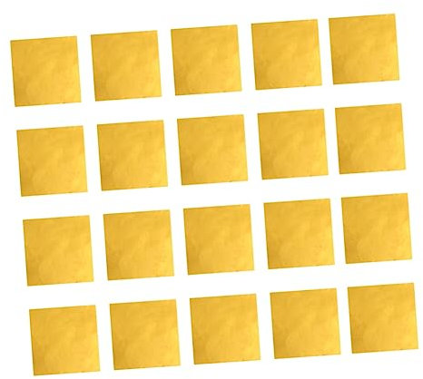 HOODANCOS 150stücke Goldfolienpapier Pro Beutel Goldfolien-imitat Kreative Aufkleber Für Dekoration Rahmen Wände Und Kunsthandwerk