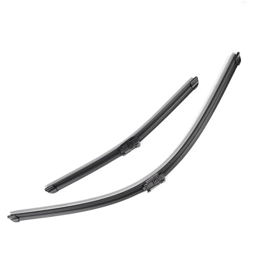 BBWUQIU Wischblatt Scheibenwischer Kompatibel Mit Opel Für Adam 2012-2019 Wischer LHD Frontwischerblätter Windschutzscheibe Windschutzscheibe Sauberes Fenster Auto Regenbürsten 26+16