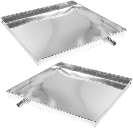 TEHAUX 2piezas Bandeja De Drenaje Para Aire Acondicionado Recipiente De Almacenamiento De Agua De Protección Para De Fugas y Goteos Compatible Varios