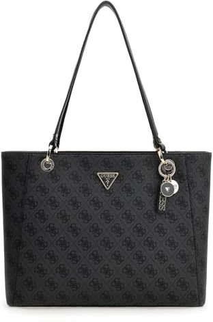 GUESS Noelle II Tote Coal Logo