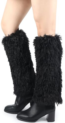 Gzxhsy Stulpen Damen- Gestrickte Beinwärmer & Leg Warmers für Damen und Mädchen