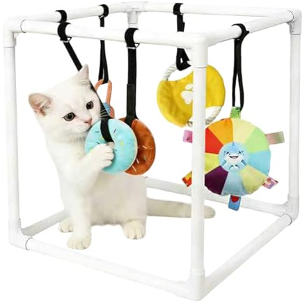 Interaktivt Hundleksaksset - 50 Cm Med 5 Leksaker, Robust & Stimulera | Inomhuslekplats För Träning Tandsjukdomar Lugnande Hundar Valpar Golv Hemunderhållning Tristess Relief Pet