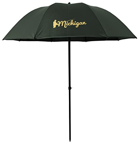Michigan Fishing Umbrella with Top Tilt Brolly Shelter 90 Inch