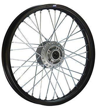 HMParts Pit/Moto de Cross/Moto Cross Llantas de Aluminio - Anodizado - 17 Pulgadas - Delant.