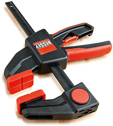 BESSEY EHK SERIES – 136 kg Spannkraft – 30,5 cm – EHKL12 Trigger Clamp Set – 7,9 cm Halstiefe – Holzklemmen, Werkzeuge und Ausrüstung für Holzbearbeitung, Zimmerei, Heimwerker, Heimwerker