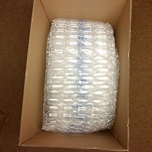 Storopack 3600 Stück Luftpolsterkissen Füllmaterial Polstermaterial für Versand Luftkissen Matten (ca.45m)