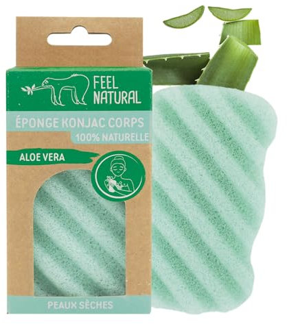Konjac - Spugna per corpo all'Aloe Vera – Feel naturale