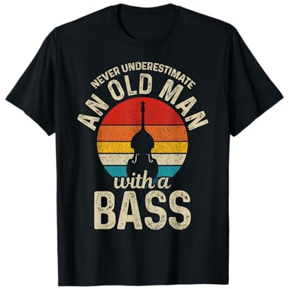Contrebasse basse Orchesta Jazz Musique Bassist Cadeau T-Shirt
