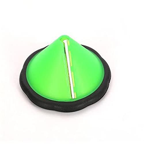 1 Pack Spiral Ribbon Cutter and Shaver Vegetable Spiralizer for Carrot, Zucchini, Cucumber, Potatoes (Green)