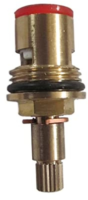 yaoqijie Cartucho termostático del Grifo de Ducha de baño, Mezclador de válvulas termostáticas de latón for Calentador de Agua Solar, Cartucho de cerámica de Cobre Lasting (Color : 01)