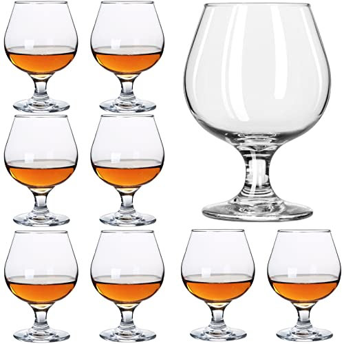 Snifters - Set di 8 bicchieri per cognac brandy, 99,2 g