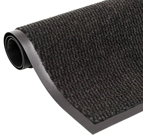 vidaXL Dörrmatta tuftad 60x150 cm svart, hallmatta, entrématta, halkfri matta, hallmattor, entrémattor, halkfria mattor, inomhusmatta, inomhusmattor